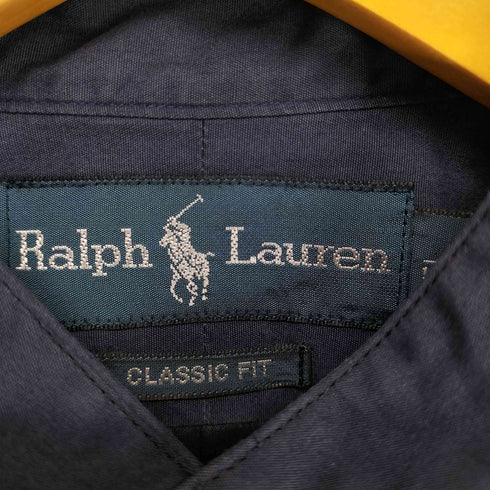 ラルフローレン RALPH LAUREN 裾ラウンドリメイク バンドカラーシャツ メンズ JPN:S