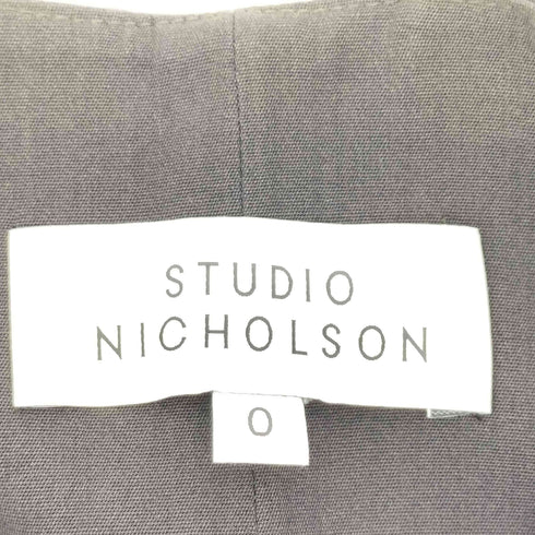 スタジオニコルソン STUDIO NICHOLSON ウールレーヨンラップスカート 巻きスカート レディース 0