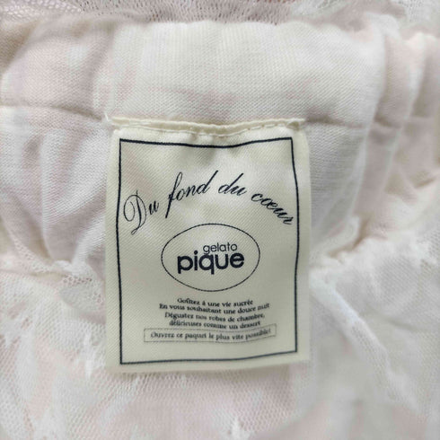 ジェラートピケ gelato pique スターチュールロングドレス レディース FREE