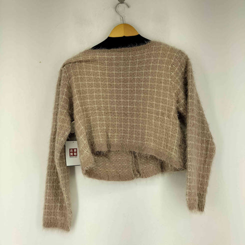 グレイル GRL チェック柄シャギーカーディガン レディース JPN:L