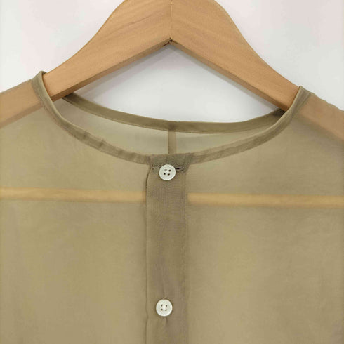 ユナイテッドアローズグリーンレーベルリラクシング UNITED ARROWS green label relaxing シアー ボートネック ブラウス レディース