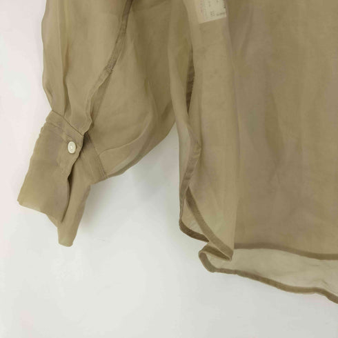 ユナイテッドアローズグリーンレーベルリラクシング UNITED ARROWS green label relaxing シアー ボートネック ブラウス レディース