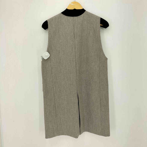 ユナイテッドアローズグリーンレーベルリラクシング UNITED ARROWS green label relaxing ツイードライク ベスト ―マシンウォッシャブル・ストレッチ・防シワ― レディース