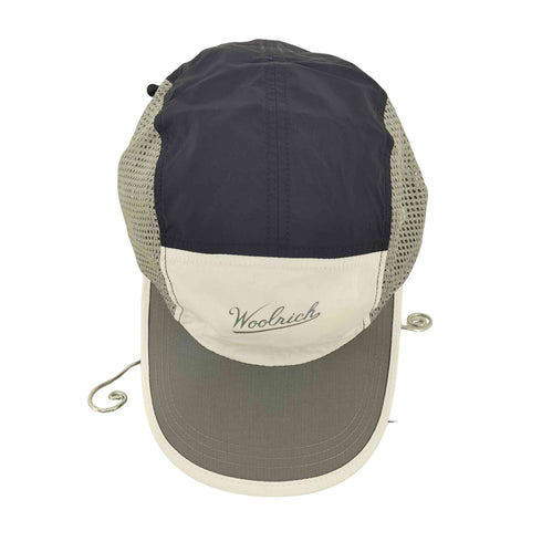 ウールリッチ WOOLRICH ロゴ ナイロン メッシュ マルチカラーキャップ メンズ