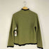 SWEATER HOUSE スペイン製 モヘア混 アクリルウール モックネック ニット レディース import:M