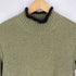 SWEATER HOUSE スペイン製 モヘア混 アクリルウール モックネック ニット レディース import:M
