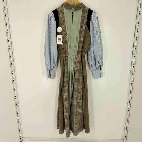 ファーファー furfur ミックスマテリアルドレス レディース ONE SIZE