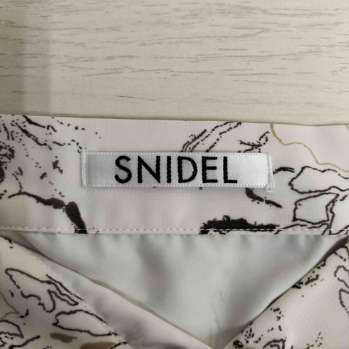 スナイデル snidel ヘムフレアプリントスカート レディース JPN:0
