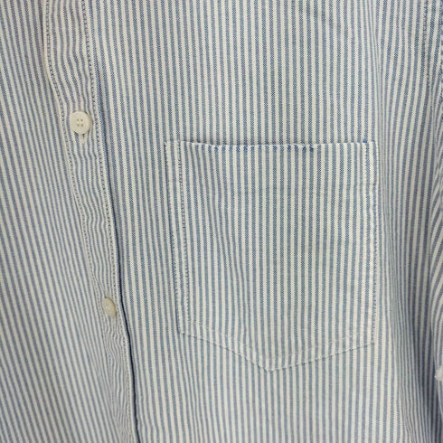 ゴールデングース GOLDEN GOOSE ナローストライプ L/S BD シャツ メンズ import:S