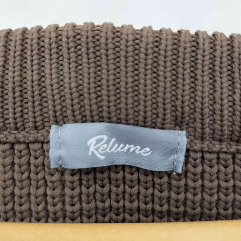 ジャーナルスタンダードレリューム JOURNAL STANDARD relume リサイクルポリエステルニット メンズ JPN:M