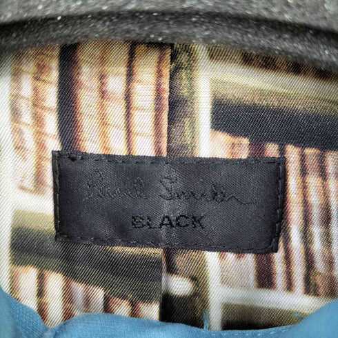 ポールスミスブラック Paul Smith BLACK 裏地プリント ステンカラーコート レディース EUR:40