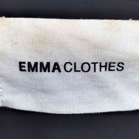 エマクローズ EMMA CLOTHES オーバーサイズレザーパイピングB3ボアジャケット メンズ FREE