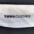 エマクローズ EMMA CLOTHES オーバーサイズレザーパイピングB3ボアジャケット メンズ FREE