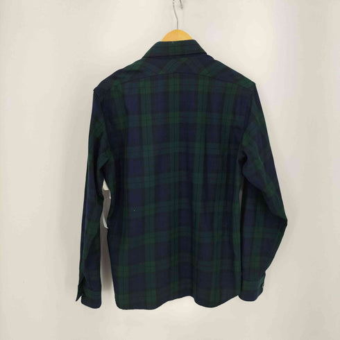ゴールデン グースデラックスブランド golden goose deluxe brand イタリア製 フラップポケット ブラックウォッチ L/S シャツ メンズ JPN:XS