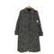 アクアスキュータム AQUASCUTUM 3ポケット ウール ナイロン ツイード ステンカラーコート レディース 6F