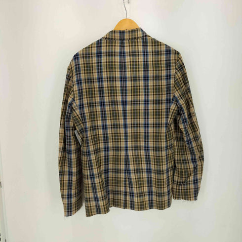 ゴールデングース GOLDEN GOOSE ダブルブレスト マルチチェック 2B テーラードジャケット メンズ 44