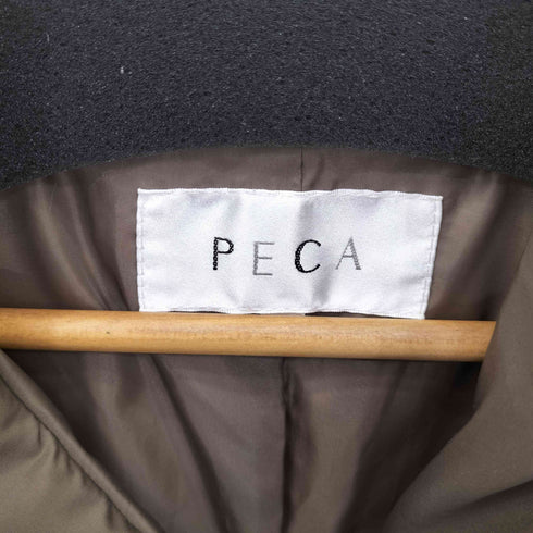 ペカ PECA ショールカラー ロングダウンコート レディース 9