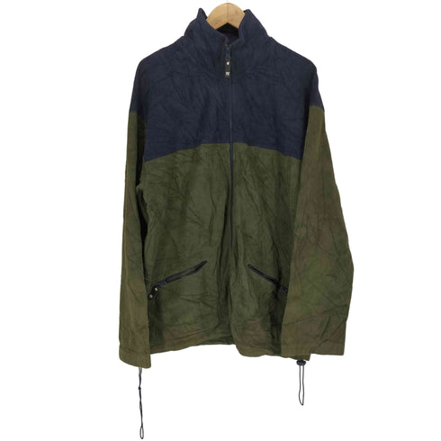 フェイデッドグローリー FADED GLORY バイカラー切替フリースブルゾン メンズ
