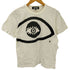 ブラックコムデギャルソン BLACK COMME des GARCONS フロントプリントクルーネックTシャツ レディース M