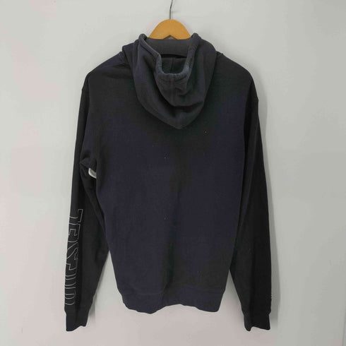 ディーゼル DIESEL 袖ロゴプリントジップアップパーカー メンズ JPN:L
