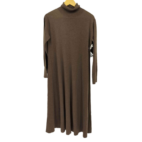 ユナイテッドアローズグリーンレーベルリラクシング UNITED ARROWS green label relaxing ハイゲージ Aライン ニット ワンピース レディース