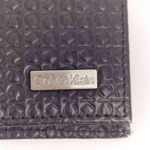 カルバンクライン CALVIN KLEIN プレートロゴ モノグラム長財布 メンズ