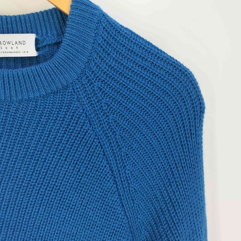 トゥモローランドトリコ TOMORROWLAND tricot アシンメトリー クルーネック ウール ニット メンズ JPN:XS