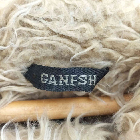 ガネーシュ GANESH リペアデザイン ボアライナー フーデットジャケット メンズ JPN:M