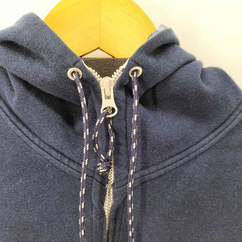 サイコバニー Psycho Bunny ハイネックダブルジップアップパーカー 裾ロゴ刺繍 メンズ JPN:XL
