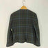 PITLOCHRY ノーカラーチェック柄ジャケット レディース 12