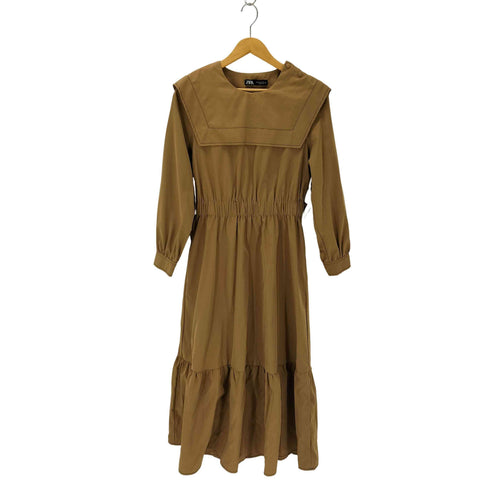 ザラ ZARA スクエアセーラーカラーワンピース レディース import:S