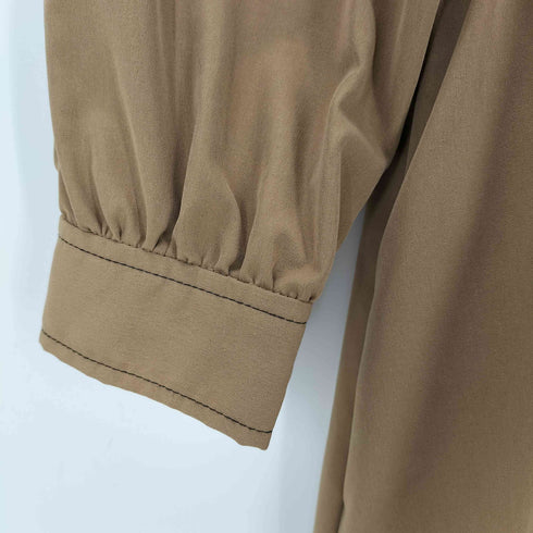 ザラ ZARA スクエアセーラーカラーワンピース レディース import:S
