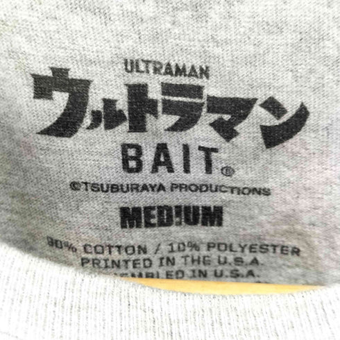 BAIT プリントクルーネックS/STシャツ メンズ JPN:M
