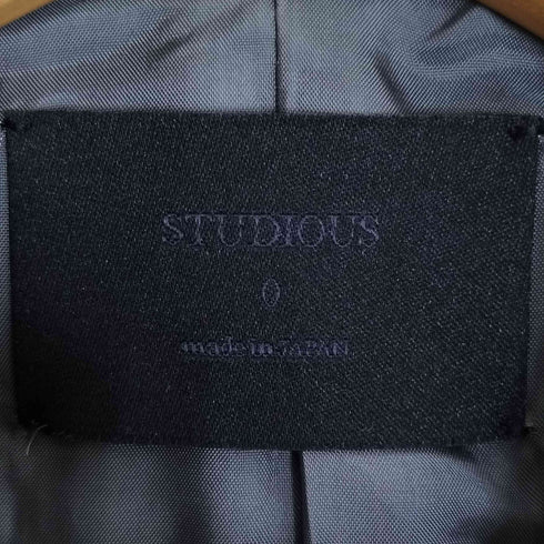 ステュディオス STUDIOUS ウール ナイロン ピーコート レディース JPN:0