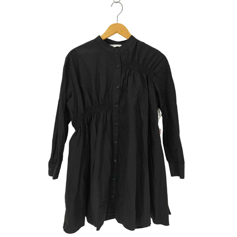 ザラ ZARA バンドカラー アシンメトリーワンピース レディース import:S