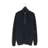 ザラ ZARA アクリルウール ハイネック ハーフジップニット メンズ import:M