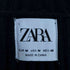 ザラ ZARA アクリルウール ハイネック ハーフジップニット メンズ import:M