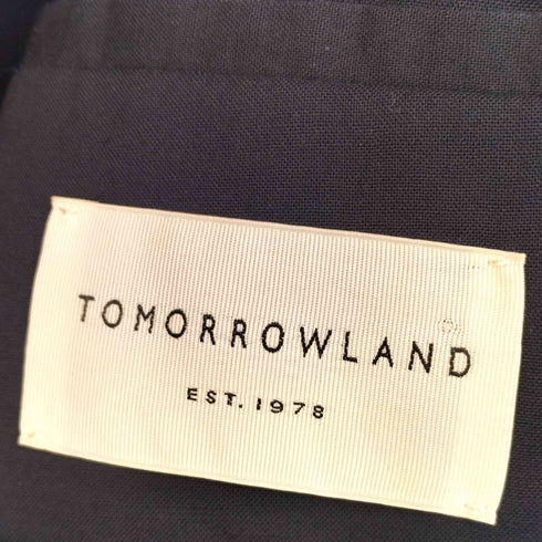 トゥモローランド TOMORROWLAND ストレッチ 背抜き テーラードジャケット サマー メンズ JPN:48