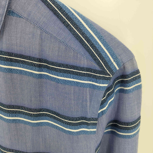 ブルーワーク BLUE WORK 比翼シャツ メンズ JPN:L