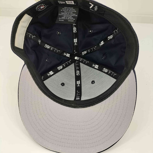 ニューエラ NEW ERA ロゴ刺繍 ナイロン 6パネル ベースボールキャップ メンズ 7 5/8