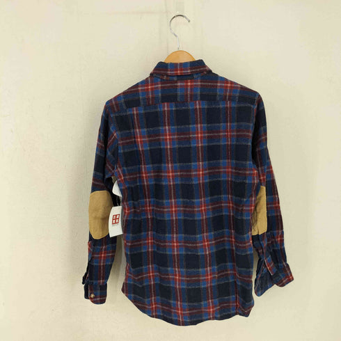 ペンドルトン PENDLETON USA製 LOBO チェック エルボーパッチ ネルシャツ メンズ import:M