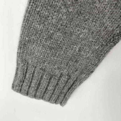 スピックアンドスパン Spick and Span HAMILTON LAMBSWOOL 別注 サイドスリットクルーネックセーター レディース