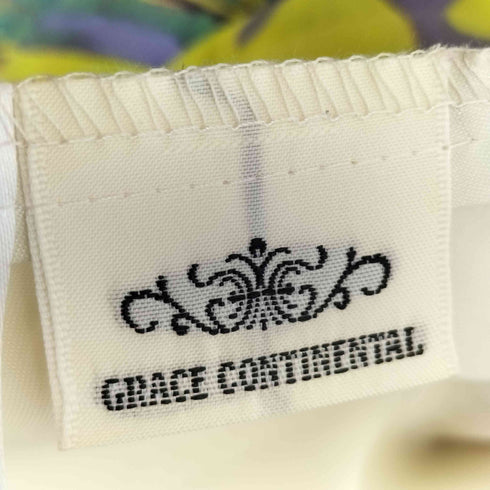 グレースコンチネンタル GRACE CONTINENTAL 花柄 プリーツスカート レディース JPN:38