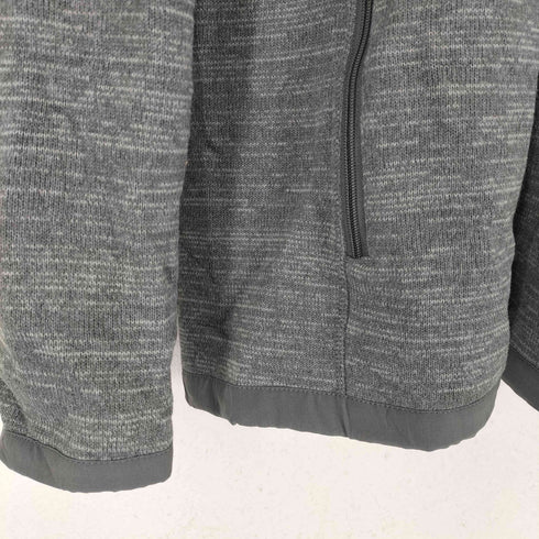 エディーバウアー Eddie Bauer 霜降り ニットジャケット メンズ 2XL
