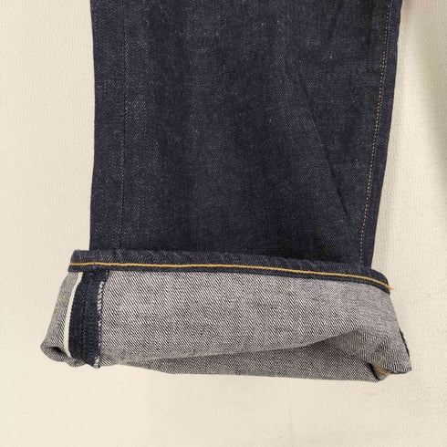 ボナム BONUM ワイドデニムパンツ 濃紺 片耳 レディース JPN:XS