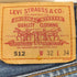 リーバイス Levis 512 ストレート デニムパンツ メンズ W34 L34
