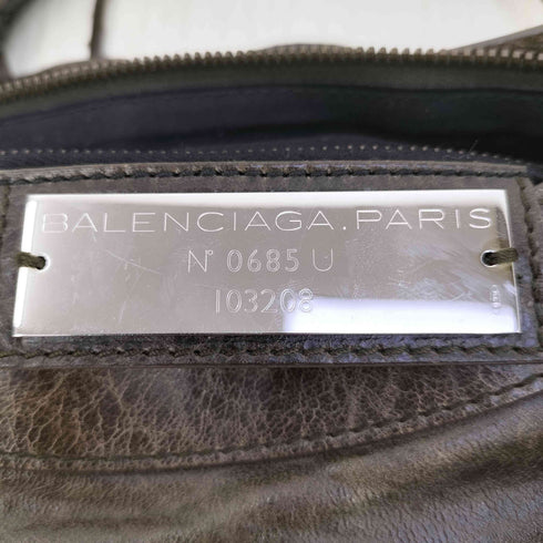 バレンシアガ BALENCIAGA The First City ザ ファースト シティー 2WAY レザー ハンド ショルダーバッグ レディース