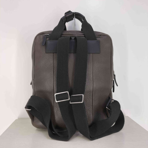 エコー ecco シボ革 レザー ビジネス バックパック メンズ