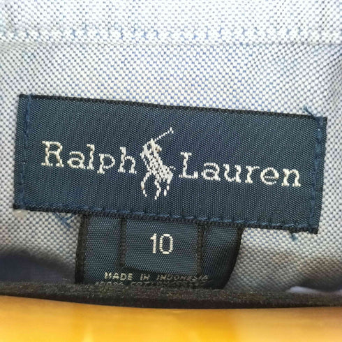 ラルフローレン RALPH LAUREN ポニー刺繍 ボタンダウンシャツ レディース 10
