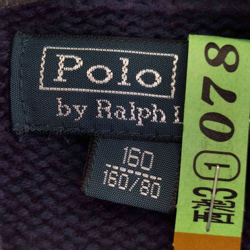 ポロバイラルフローレン Polo by RALPH LAUREN ビッグポニー ドライバーズニット レディース 160